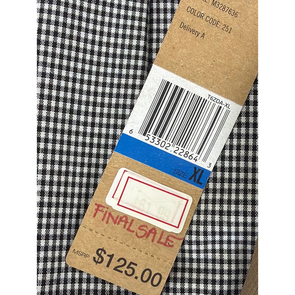 DKNY Jeans Mens Brown Cotton 2 Button Sport Coat Blazer XL Sporty Lightweight - Picture 10 of 14
